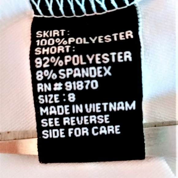 Pebble Beach Performance Skort Size 8 - Picture 6 of 7